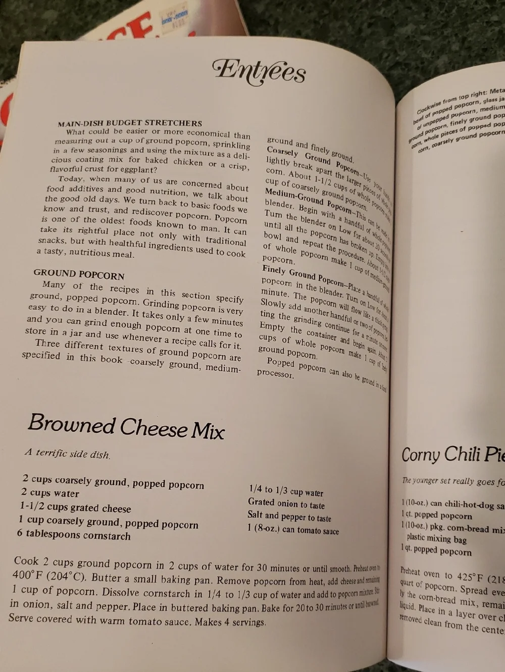 Recipe Cookbooks Yogurt, Cheese, Popcorn